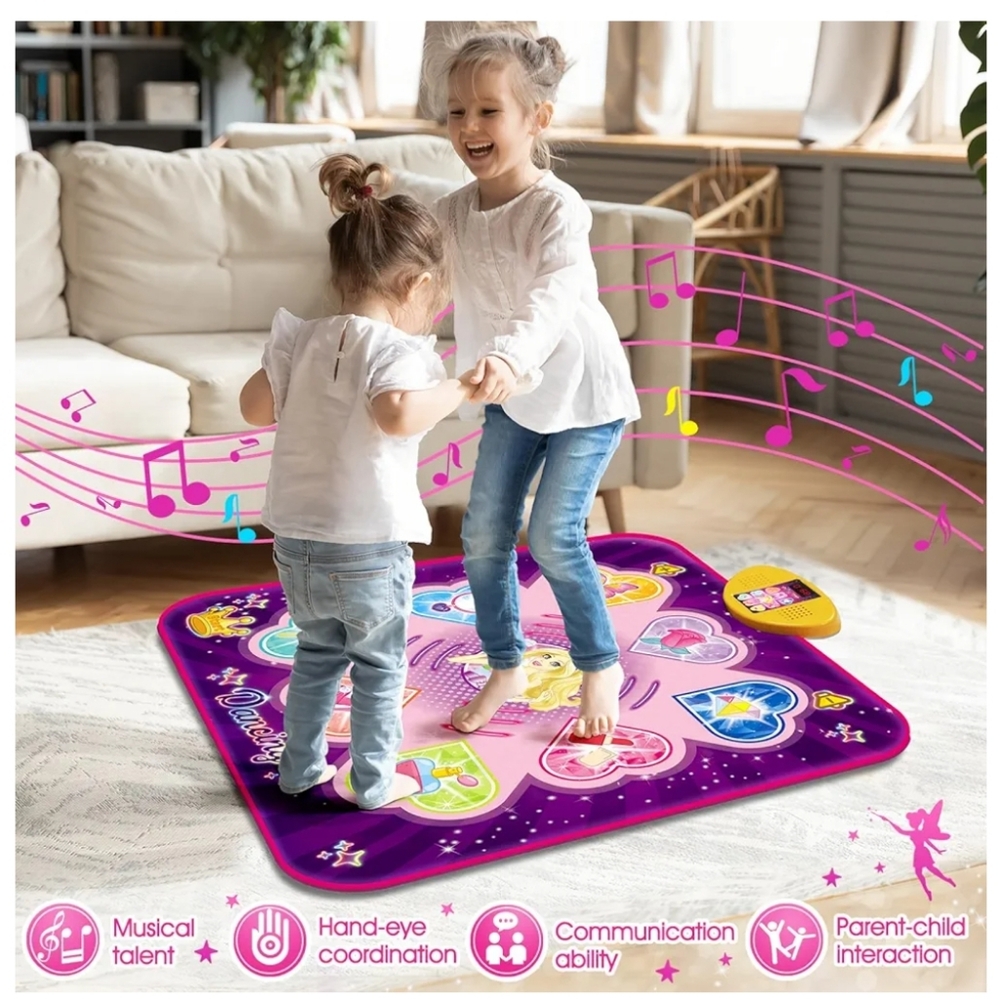New in box! LED light up dance mat pad with game modes
